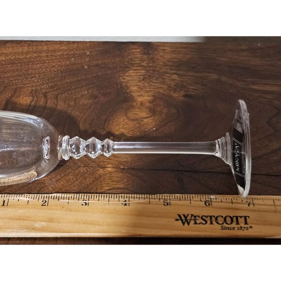 Mikasa Sonata Gold Cordial Glass 6.75" Lead Crystal 2oz Austria elegant vtg - Picture 5 of 6